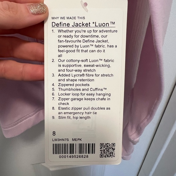 Lululemon Define in Meadow Pink - Picture 3 of 3